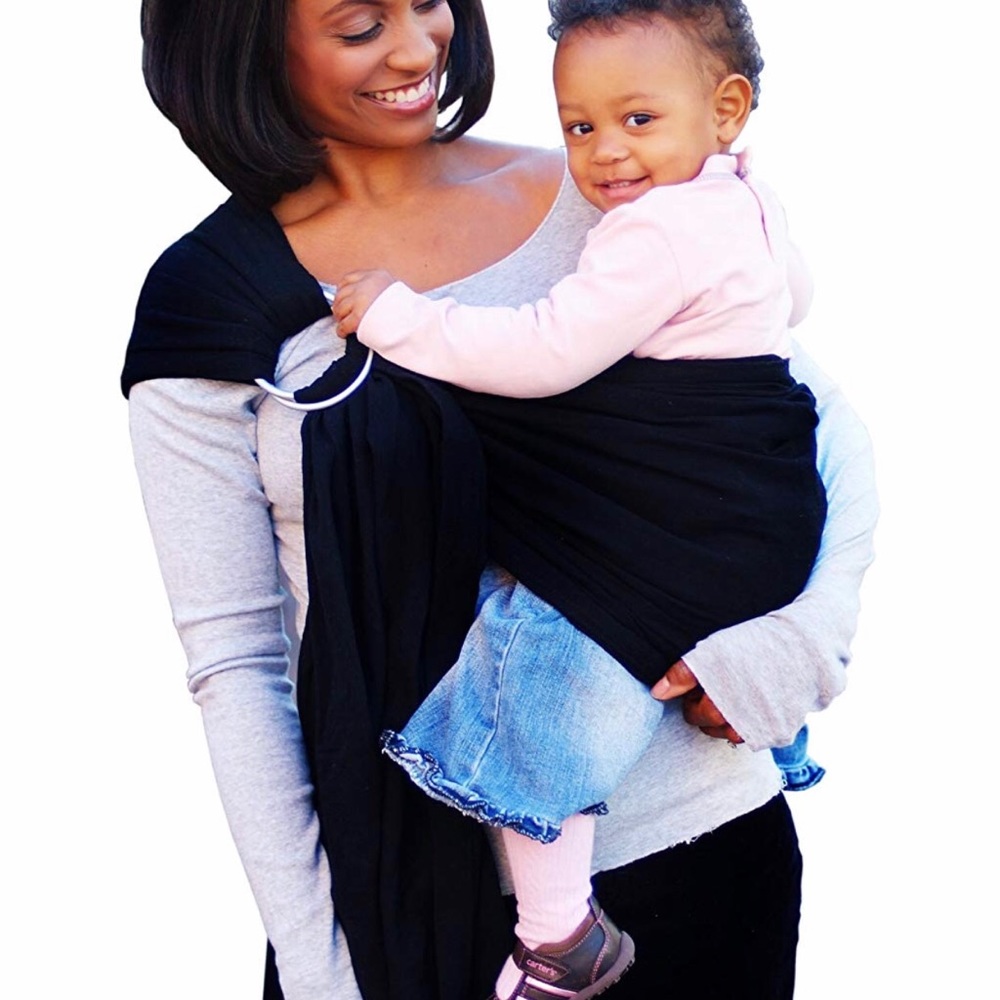 Maya Wrap Ring Sling Black size medium